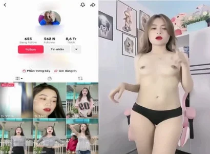 Chuyện với em Tiktoker da trắng ngon chảy nước miếng